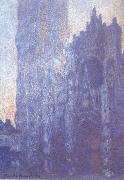 Rouen Cathedral Facade and Tour d-Albane, Claude Monet